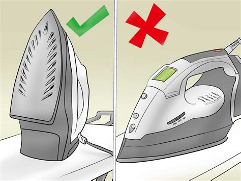Правила использования утюга