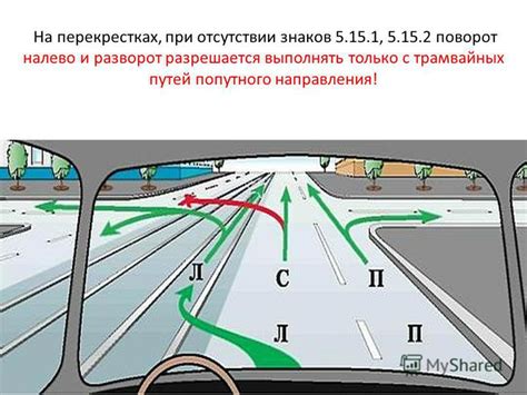 Правила поворотов и разворотов для водителей