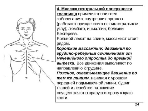 Правила проведения массажа на гв