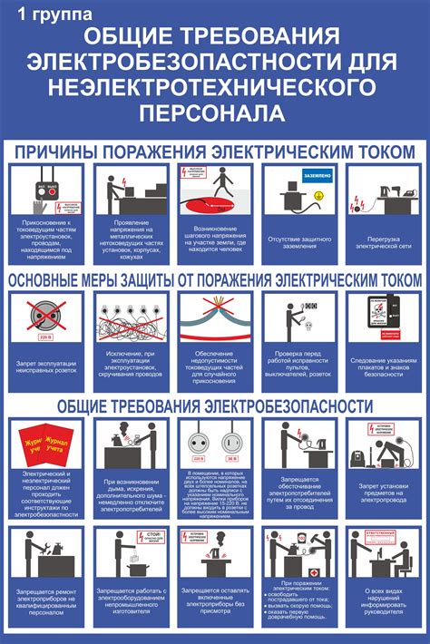 Правила электробезопасности