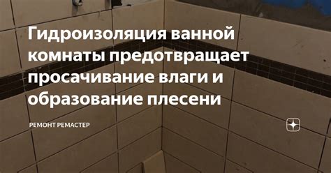 Предотвращает образование плесени