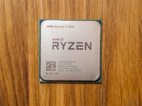 Преимущества процессора Ryzen 3 1200