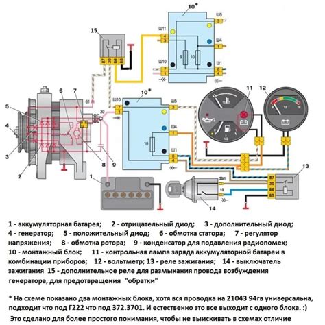 Приложите схему генератора ВАЗ 2107