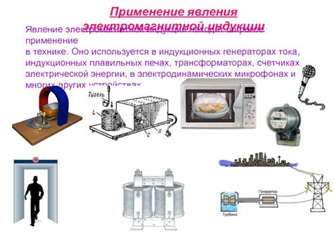 Применение индукционного тока в технике и науке