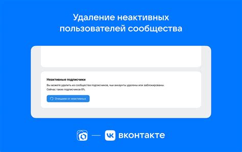 Применение проверенных методов удаления неактивных участников паблика ВКонтакте