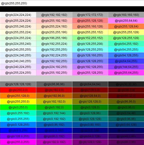 Примеры кода для получения серого цвета в RGB