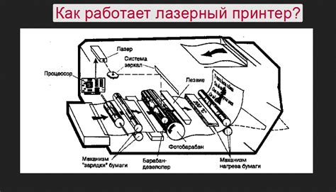 Принцип действия принтера