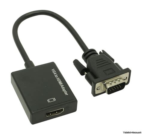 Принцип работы кабеля HDMI VGA