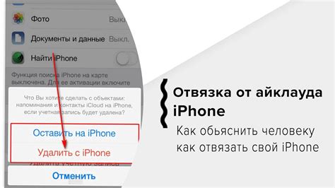 Проверка удаления аккаунта iCloud