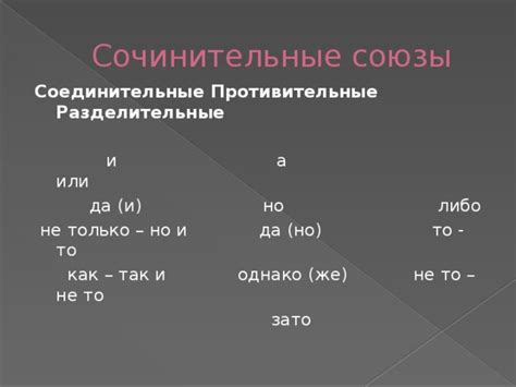 Противительные связки "но" и "а"