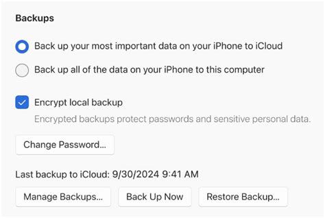 Процесс восстановления данных из iCloud на iPhone