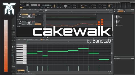 Работа с аудио в Cakewalk by BandLab