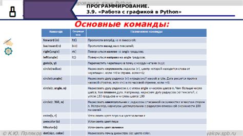 Работа с графикой и настройки экрана