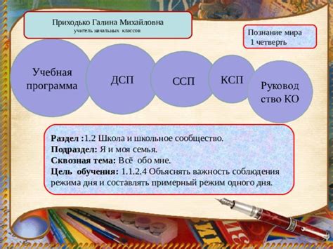 Раздел 1: Важность знания сида мира