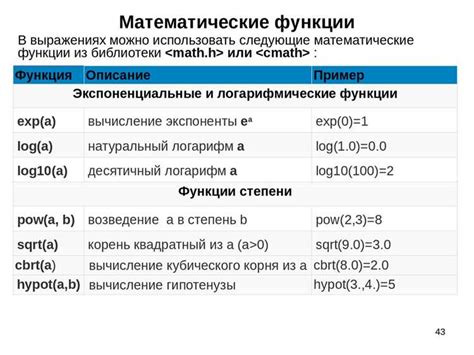 Разнообразие функциональных возможностей