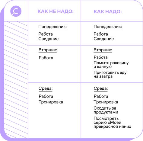 Разнообразьте свой распорядок