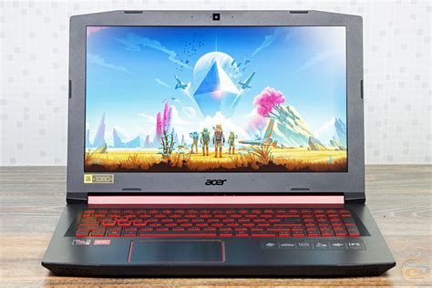 Распаковка и начальные настройки ноутбука Acer Nitro 5