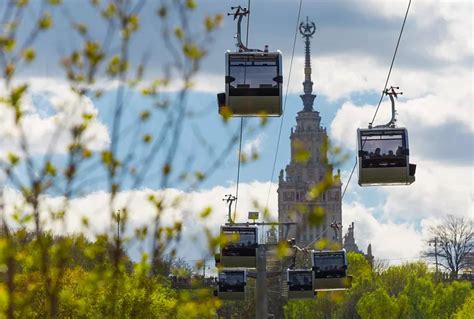 Расписание работы Московской канатной дороги