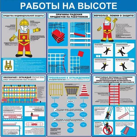 Рекомендации по выполнению работ на высоте при наличии гололеда