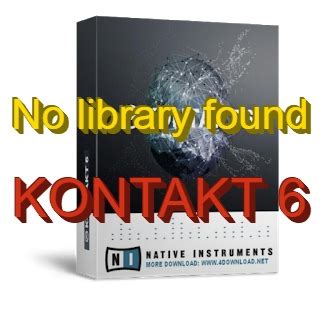 Решение отсутствия библиотеки в Kontakt 6