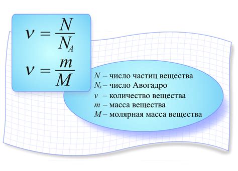 Роль молярной массы в химии