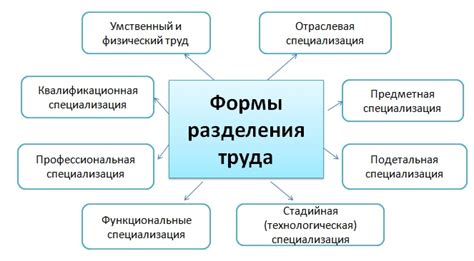 Роль разделения труда в социальной структуре России