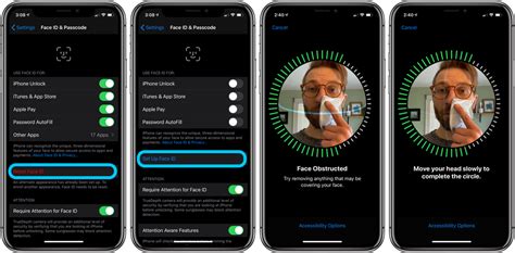 Руководство по настройке Face ID на iPhone