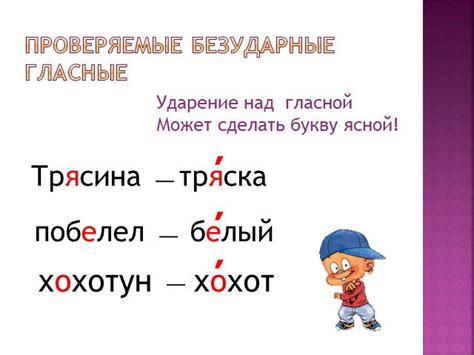 Руководство по проверке безударной гласной