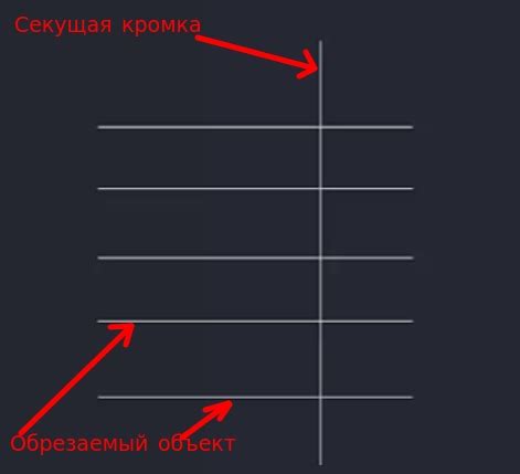 Ручное удлинение в AutoCAD