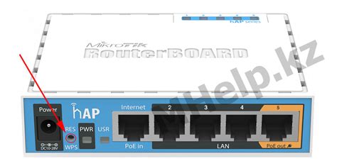 Сброс настроек MikroTik hAP ac2