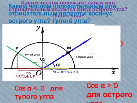 Синус: отрицательный или положительный?