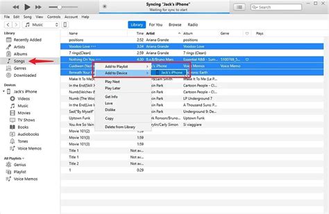 Синхронизация музыки на iPhone без потери данных через iTunes