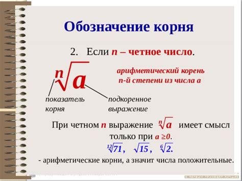 Смысл корня из 0