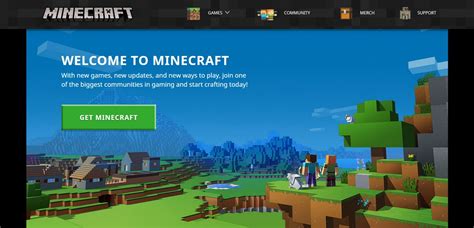 Создание учетной записи на сайте minecraft.net