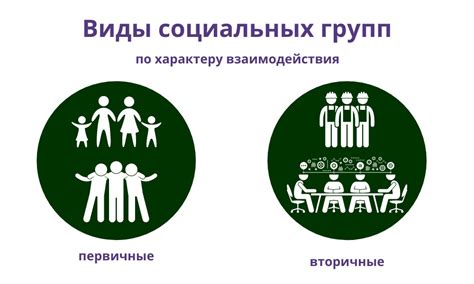 Социальные группы: роль и значимость в обществе