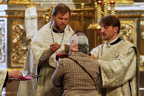 Специфика причастия в православной церкви