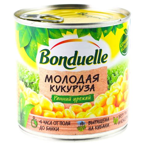 Сырая кукуруза Bonduelle: преимущества и риски