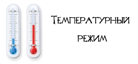 Температурный режим погреба: