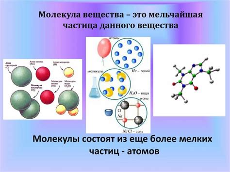 Теория количества молекул вещества