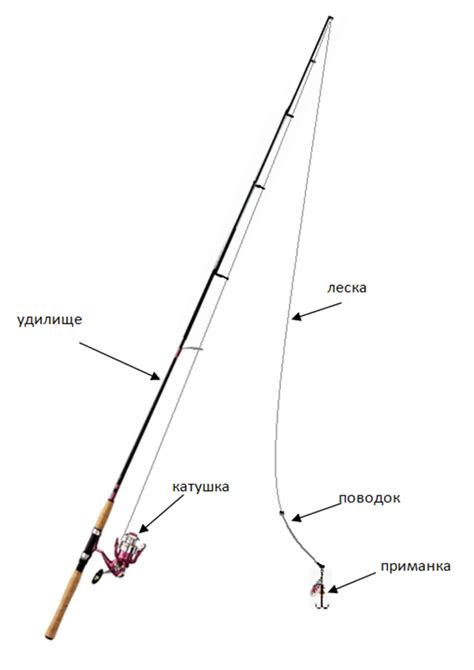 Техника монтажа лески на спиннинг