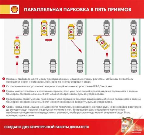 Технические требования для параллельной парковки