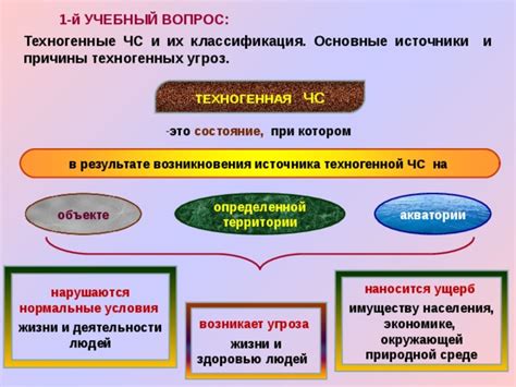 Техногенная ЧС: определение и причины возникновения