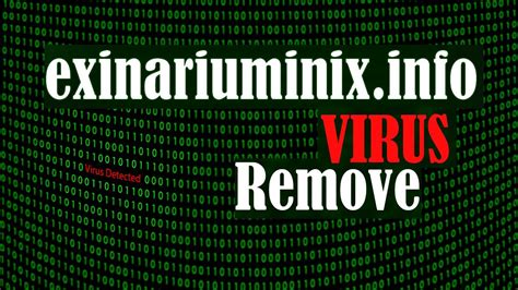 Удаление редиректа с www.exinariuminix.info: эффективные шаги