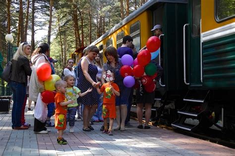 Условия посещения детской железной дороги