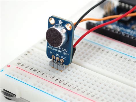 Установка микрофона Arduino