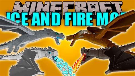 Установка мода Ice and Fire для Minecraft