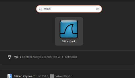 Установка Wireshark из официальных репозиториев