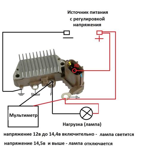 Устройство реле регулятора генератора