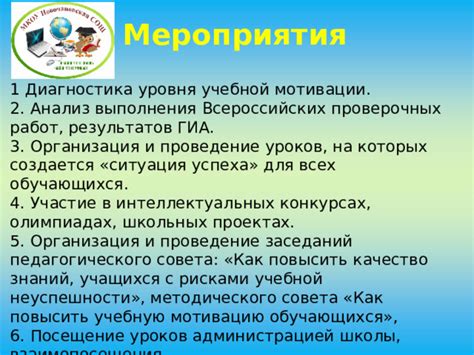 Участие в конкурсах и соревнованиях для мотивации выполнения заданий