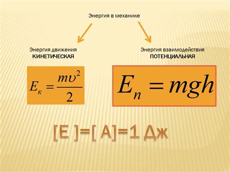 Формула для расчета кинетической энергии электрона